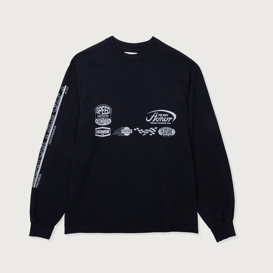 Fastest Rides LS Tee - Black