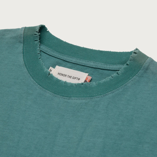 Floral Pocket T-Shirt - Teal