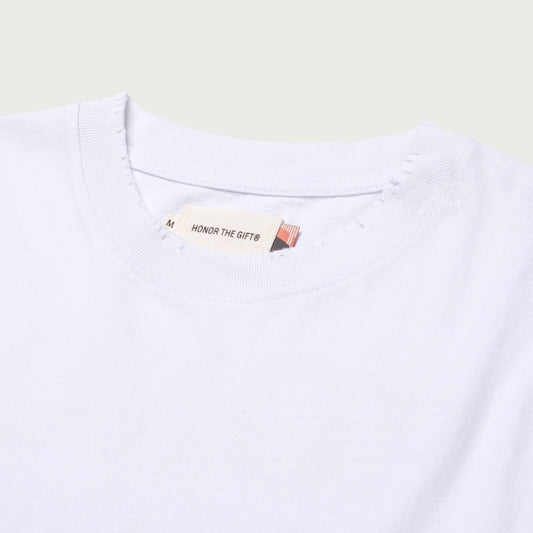 Floral Pocket T-Shirt - White