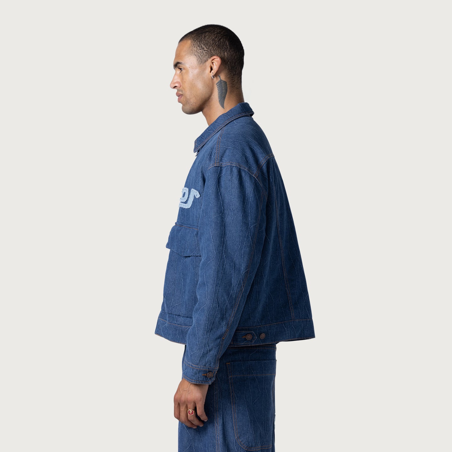 Frequency Denim Jacket - Indigo