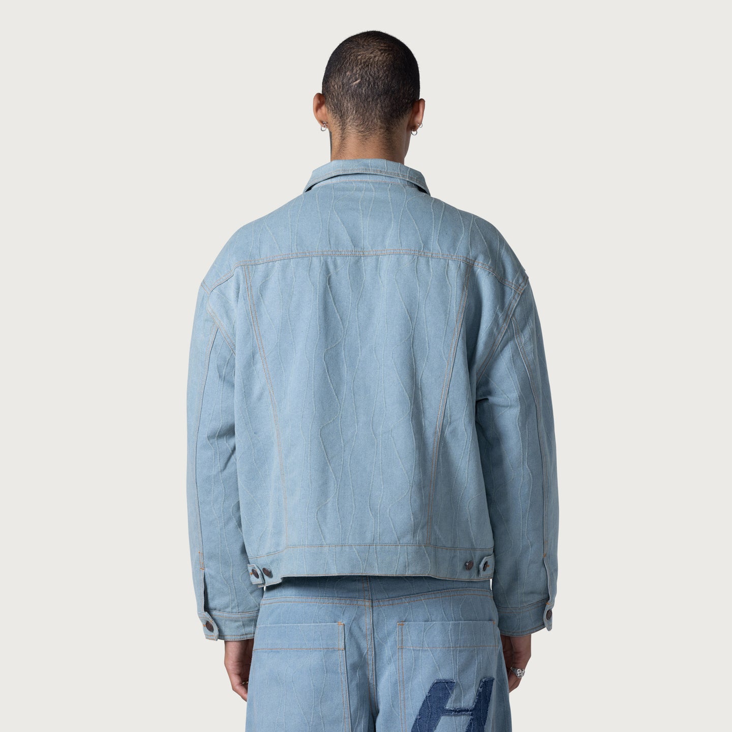 Frequency Denim Jacket - Light Indigo