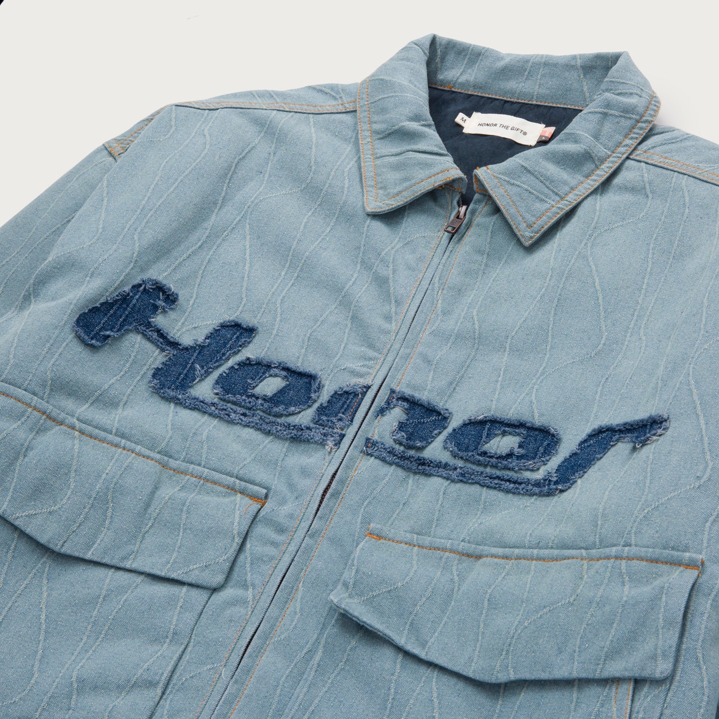 Frequency Denim Jacket - Light Indigo