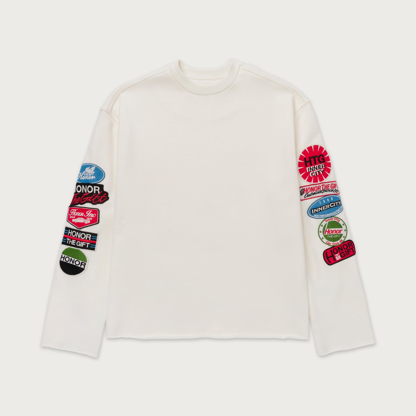 Fuel Crewneck - White