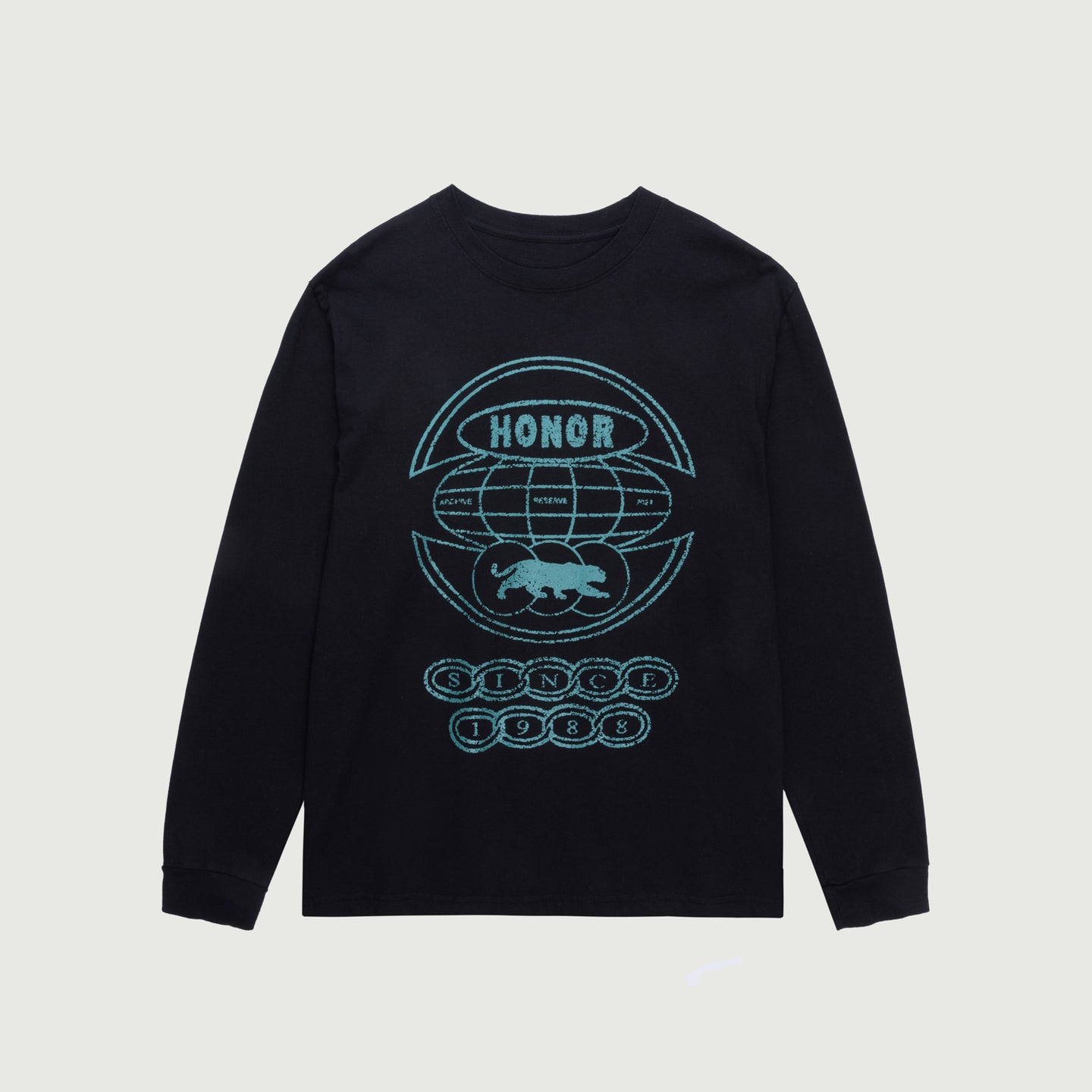 Global Logo LS - Black