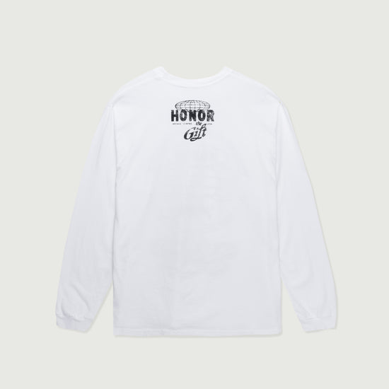 Global Logo LS - White