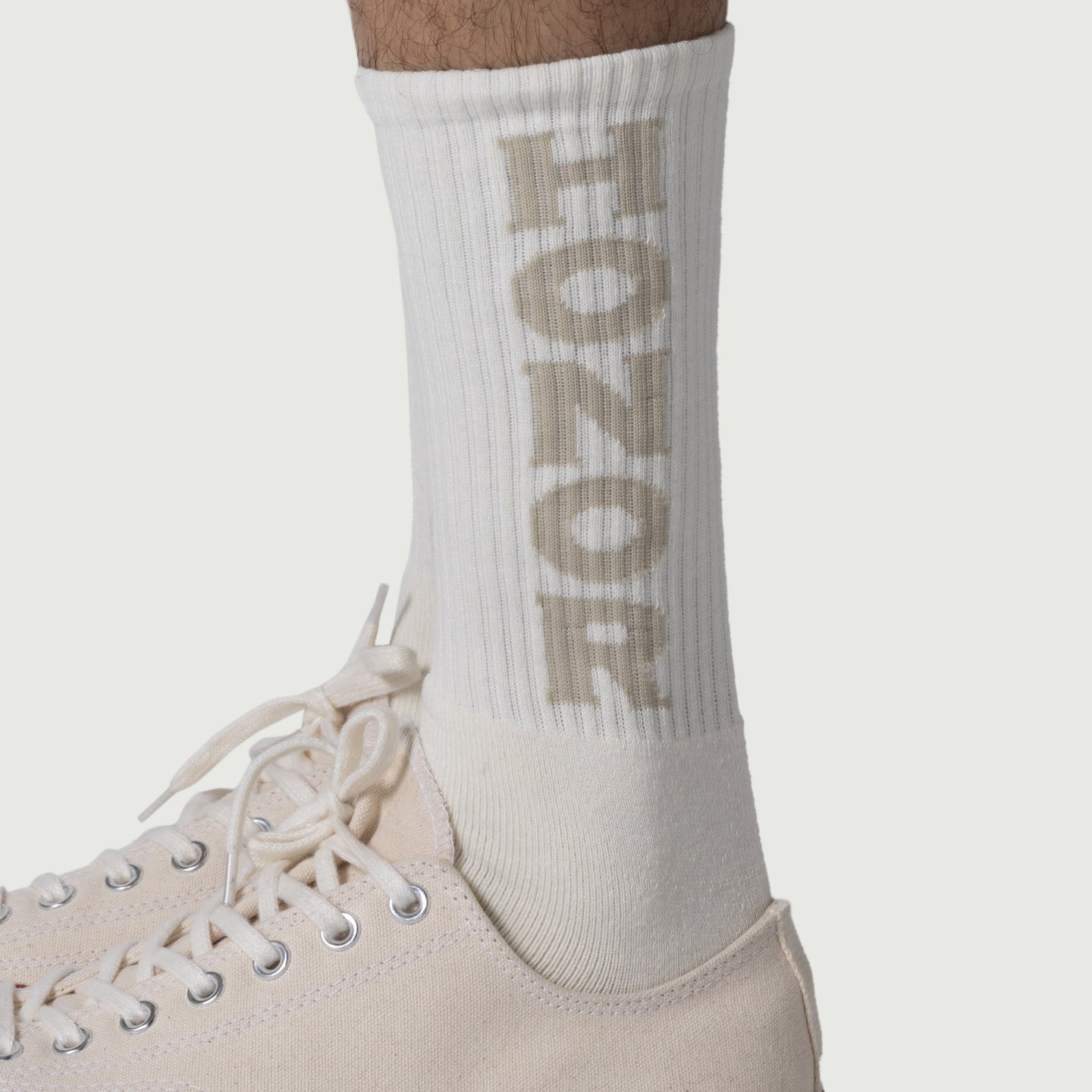 Good Times Crew Socks - Bone