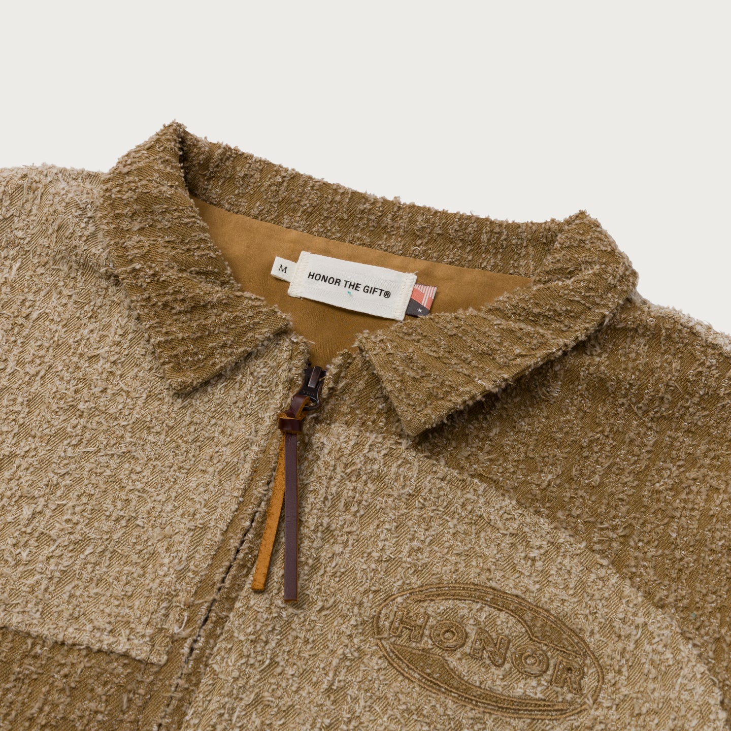 Groove Panel Jacket - Tan