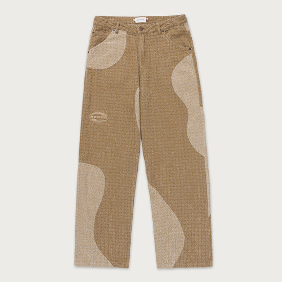 Groove Panel Pant - Tan