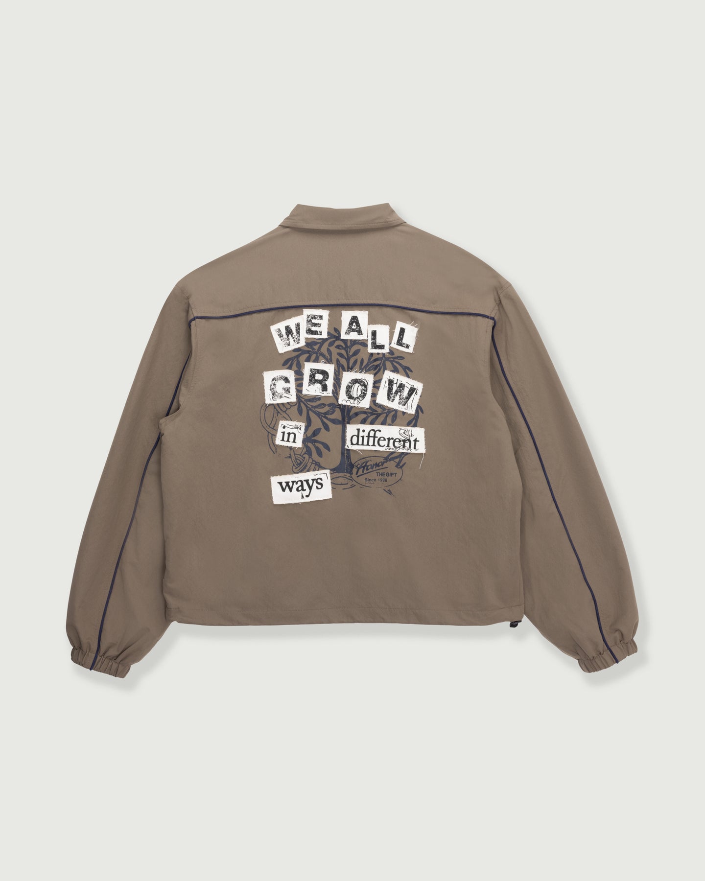 Growth Track Jacket - Pebble