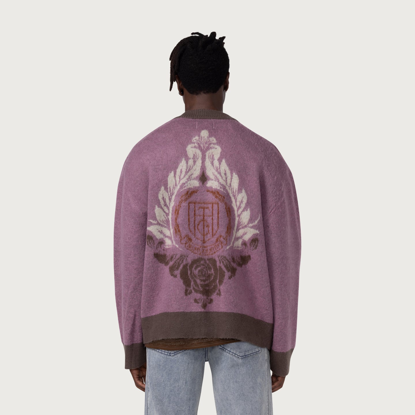 HTG® Cardigan - Mauve