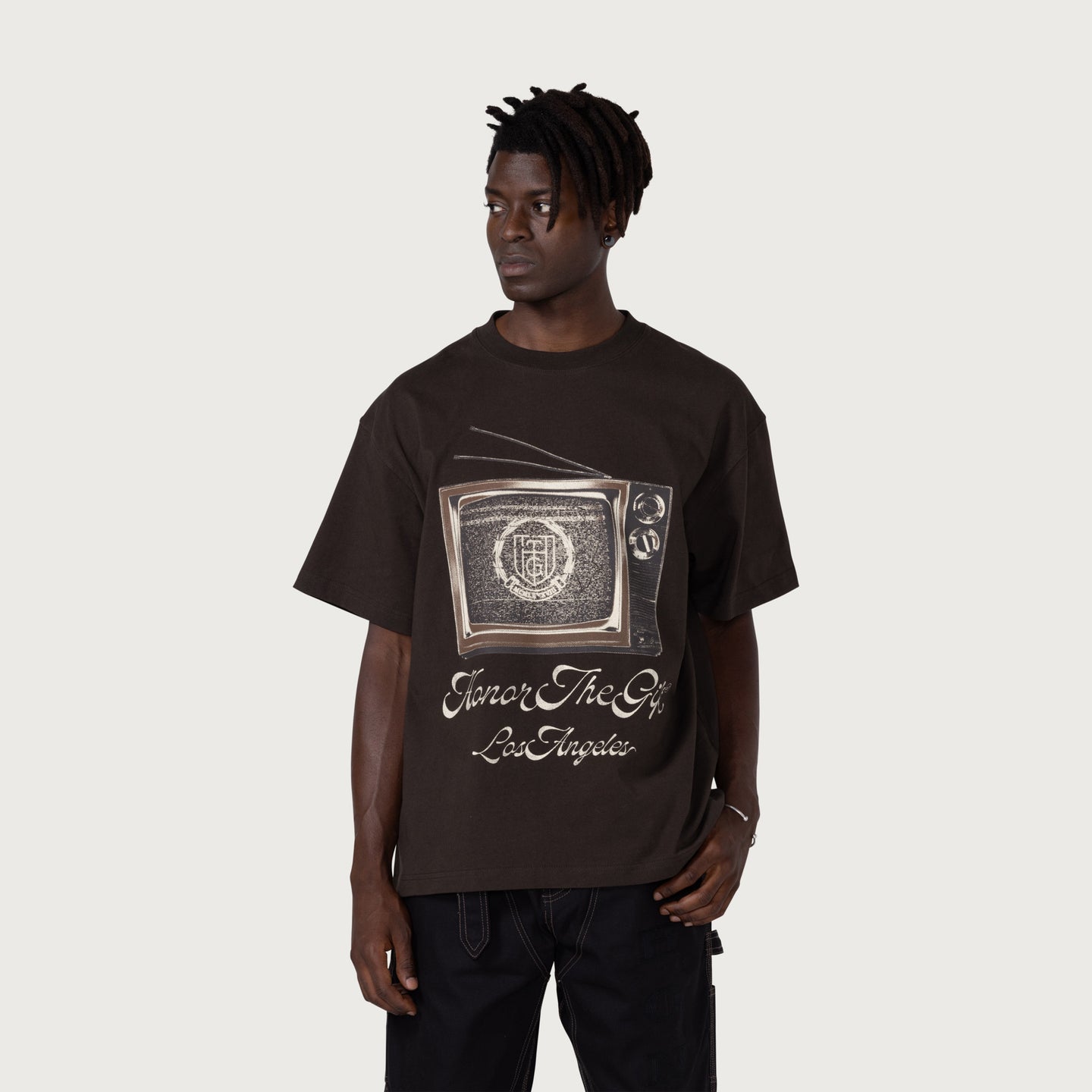 HTG® TV T-Shirt - Black