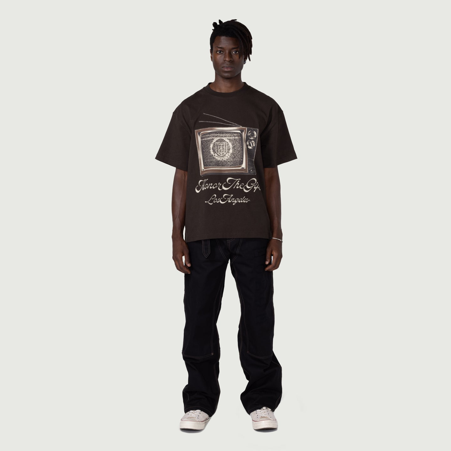 HTG® TV T-Shirt - Black