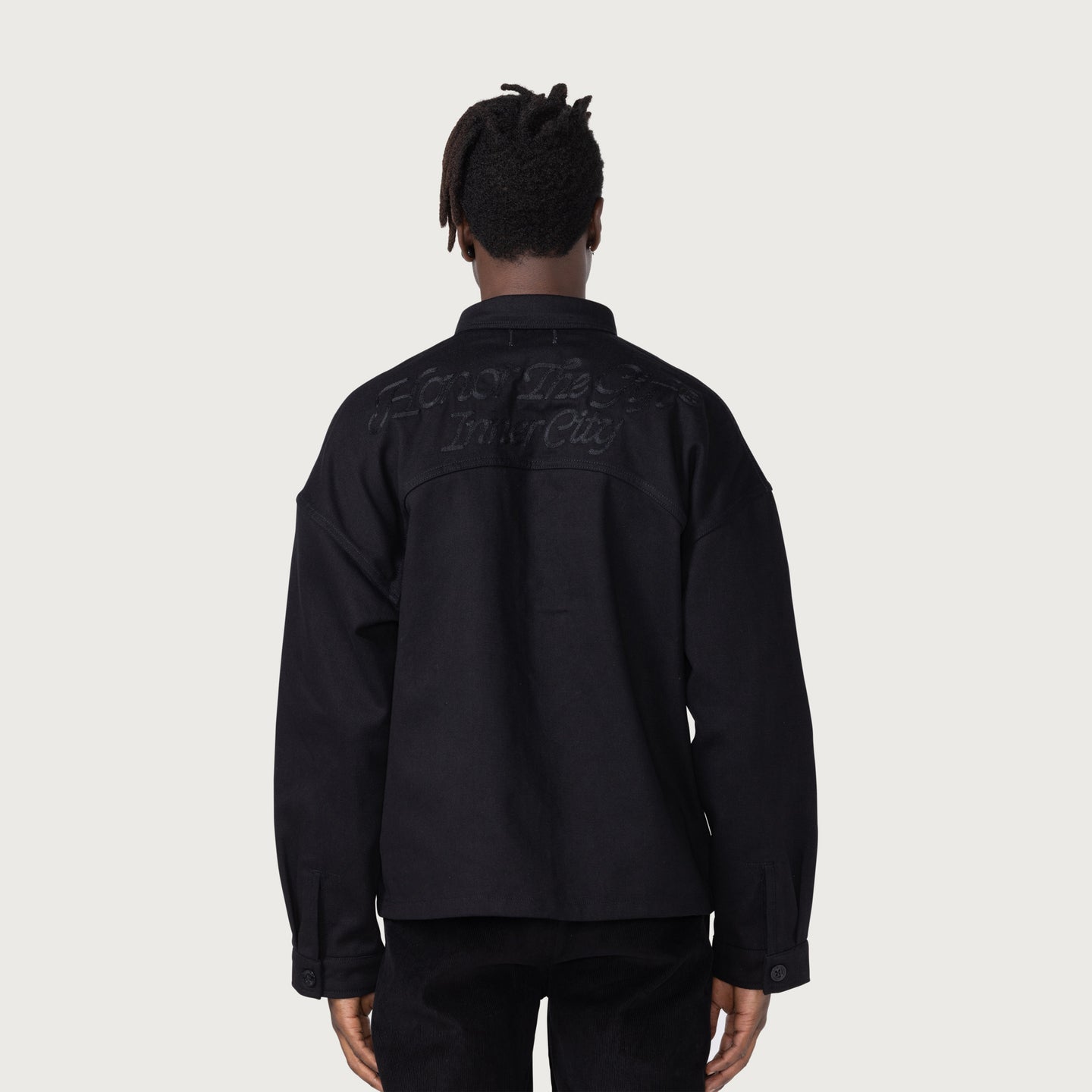 HTG® L/S Work Shirt - Black