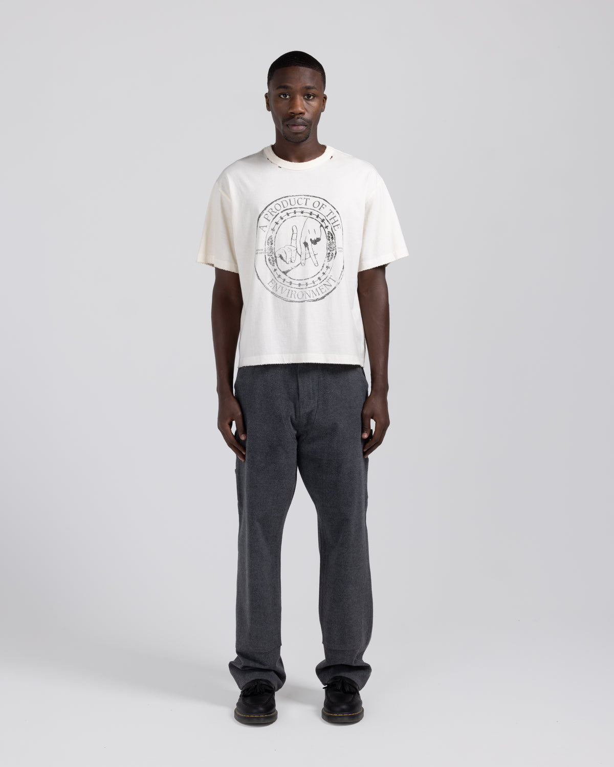 Brushed Carpenter Pant - Charcoal