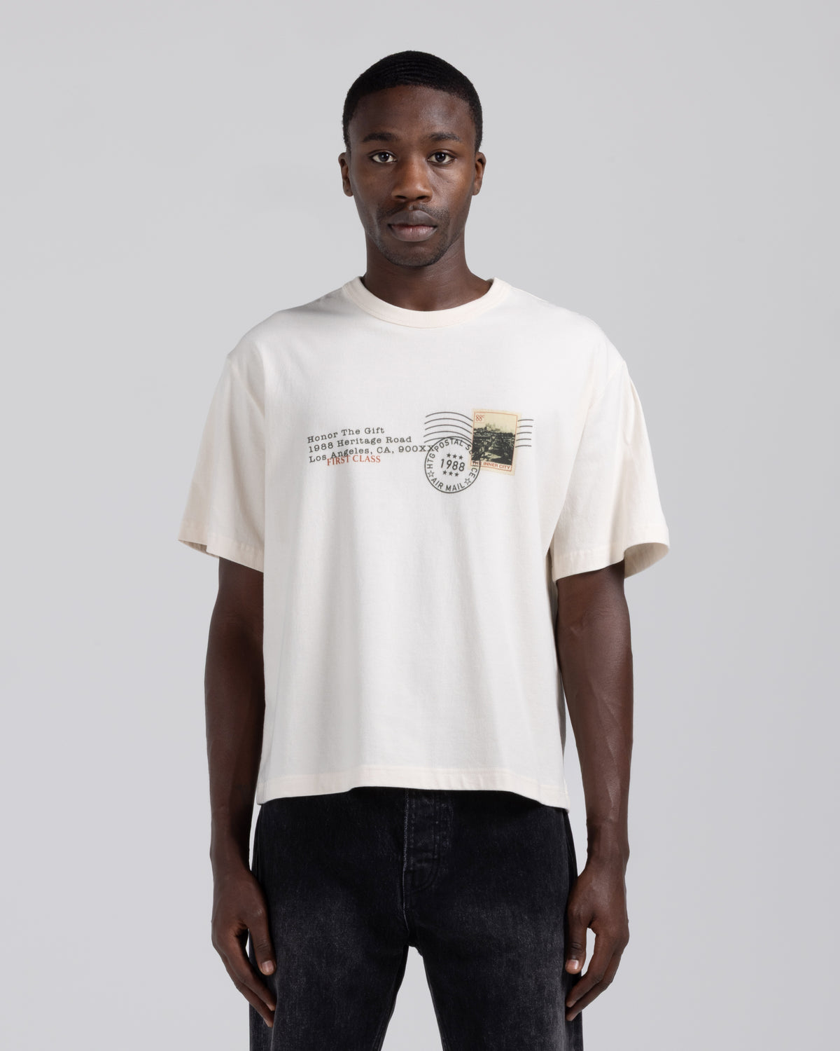 Dear Brodie Tee - Bone