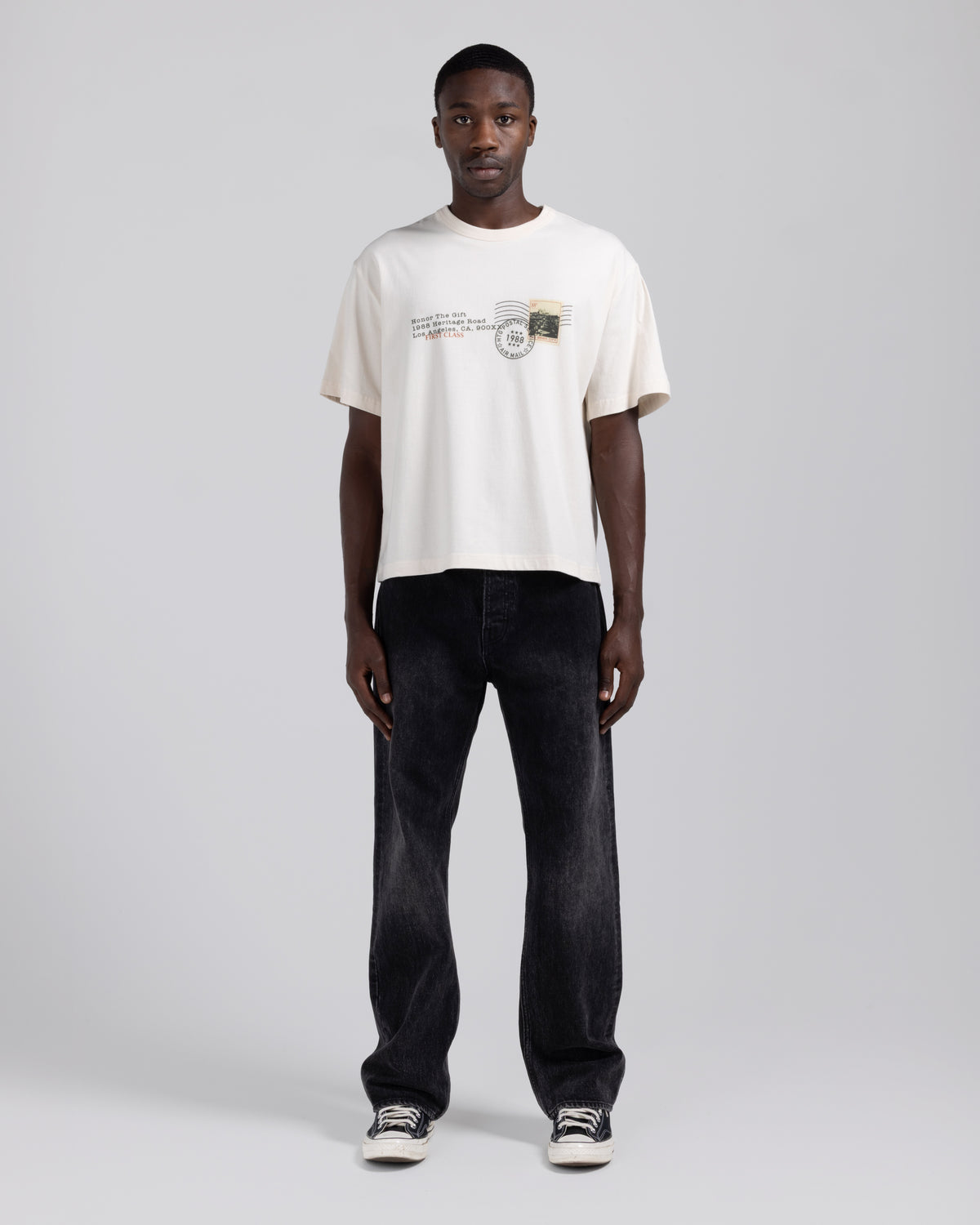 Dear Brodie Tee - Bone