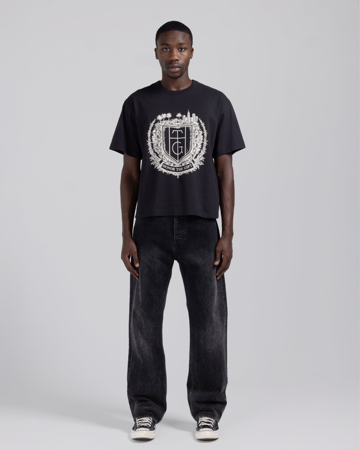 City Crest Tee - Black