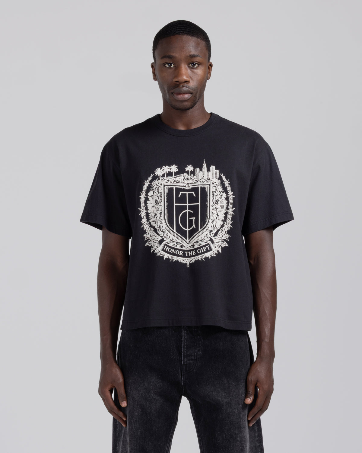 City Crest Tee - Black