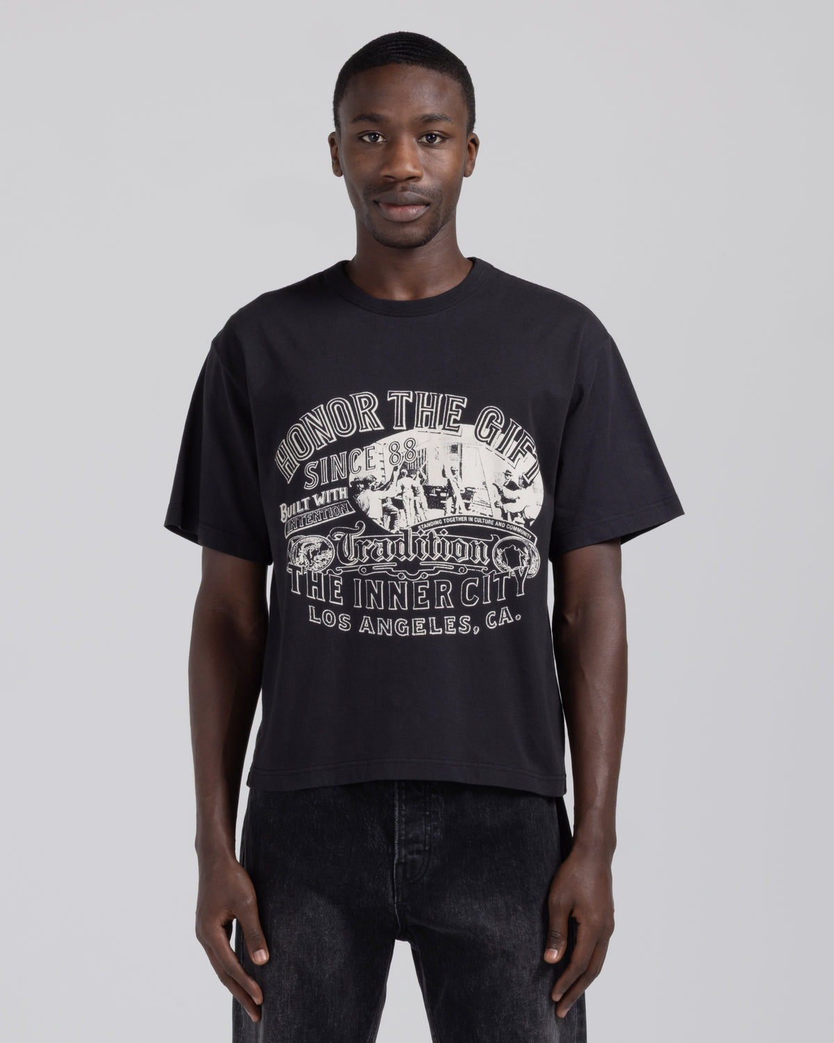 Built With Intention Tee - Black