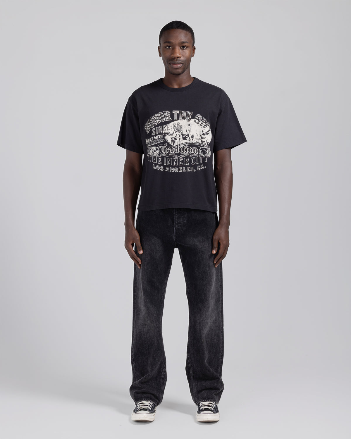 Built With Intention Tee - Black
