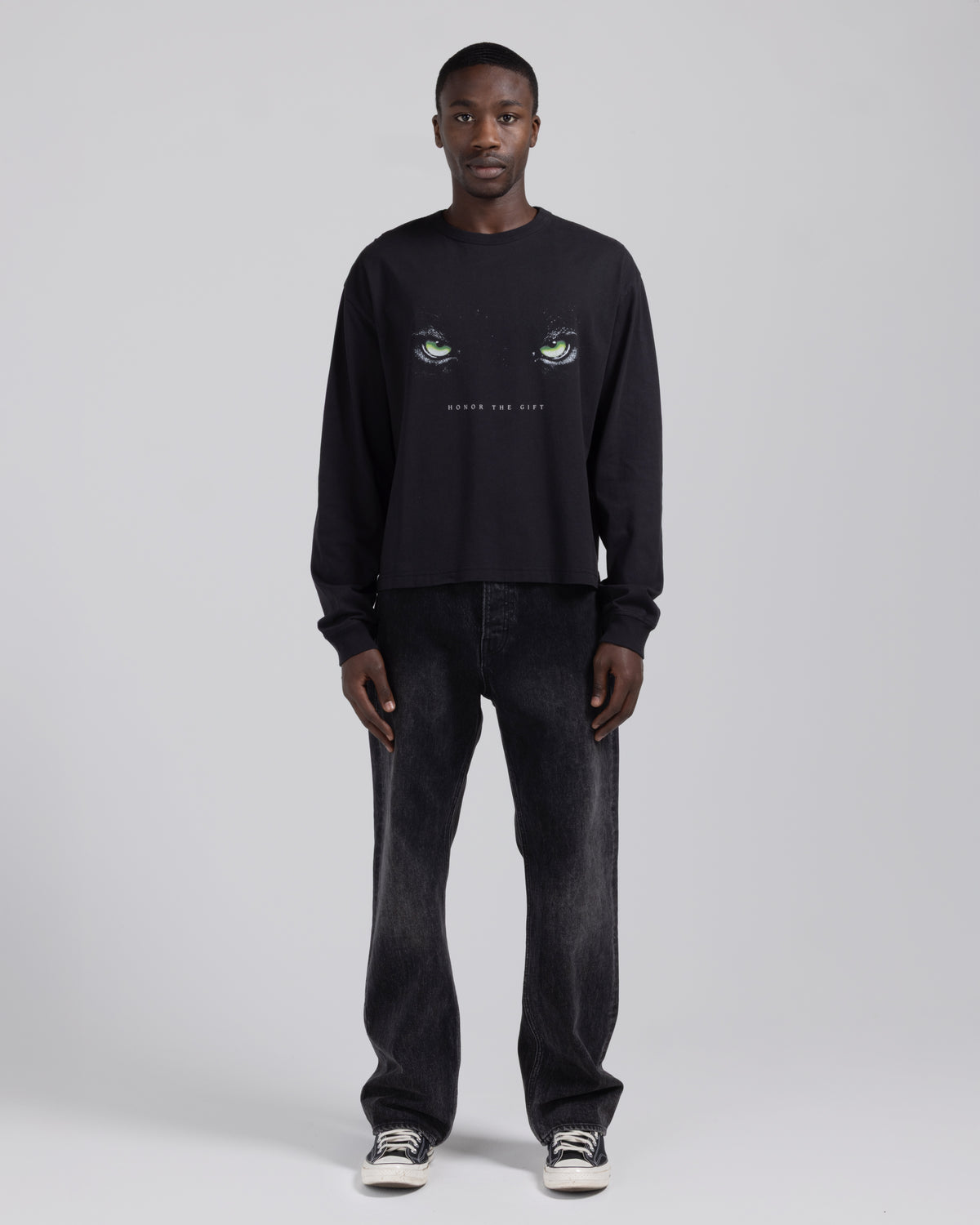 Panther LS Tee - Black
