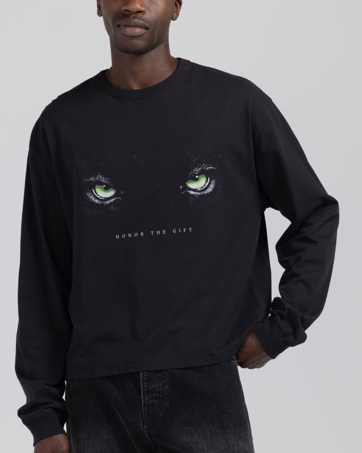 Panther LS Tee - Black