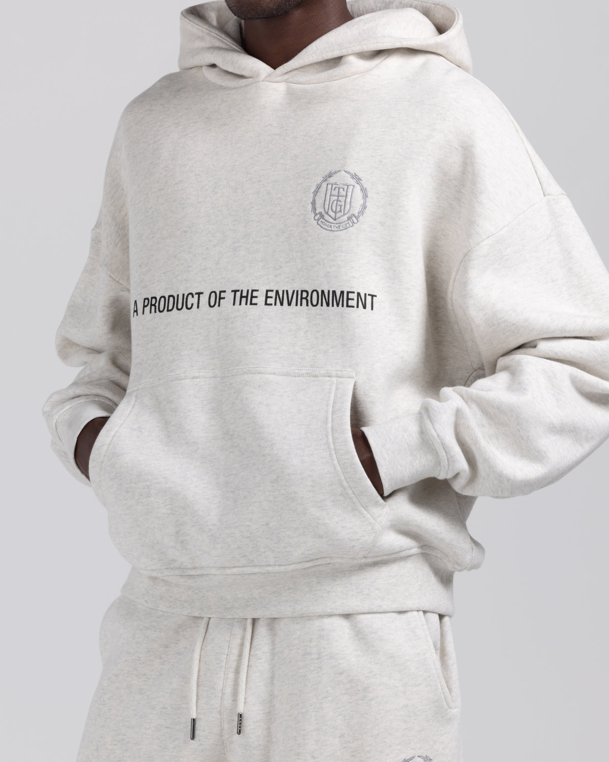 Product Of The Environment Hoodie - Heather Grey