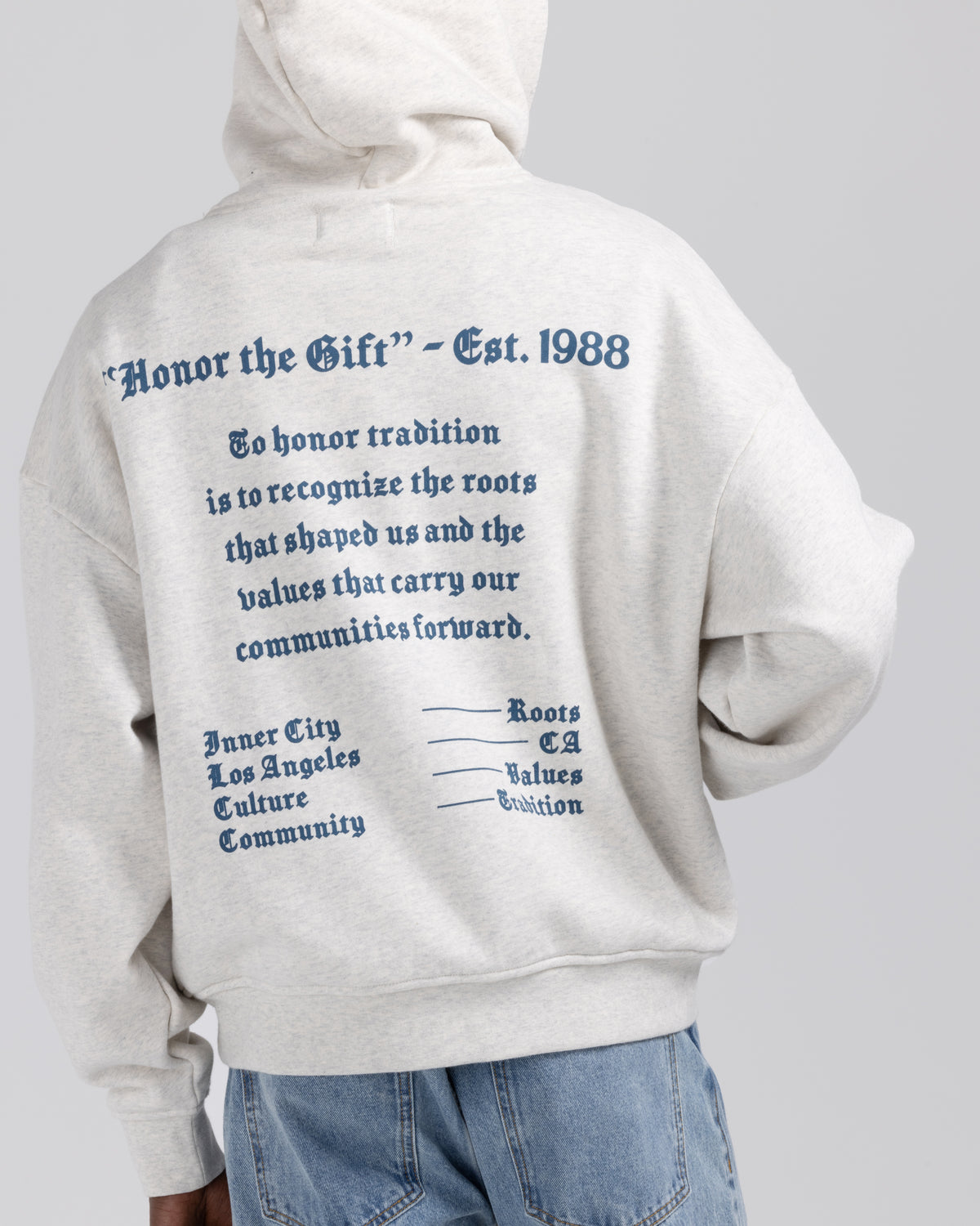 Est. 1988 Hoodie - Heather Grey