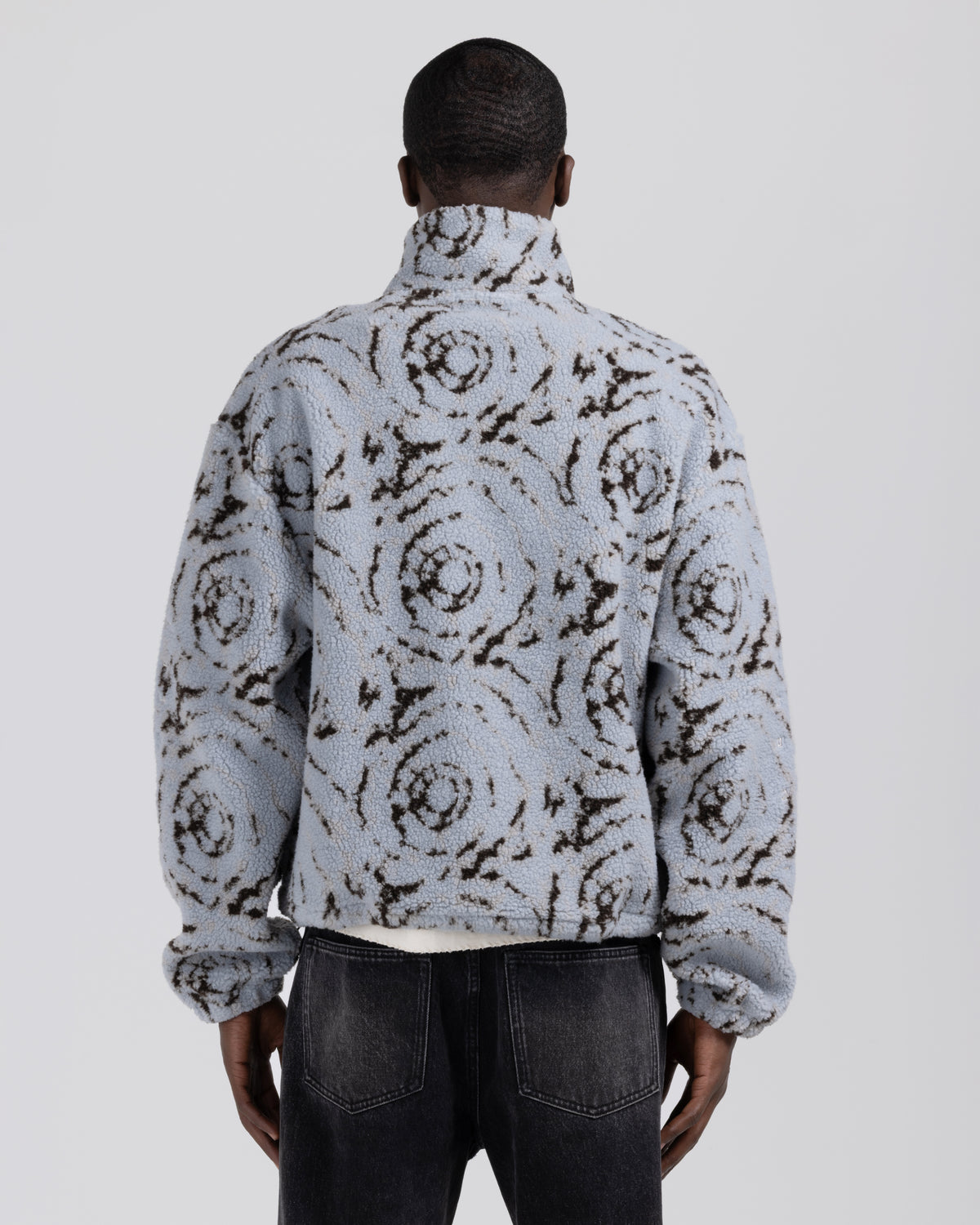 Fleece Full Zip Jacket - Ink Blot
