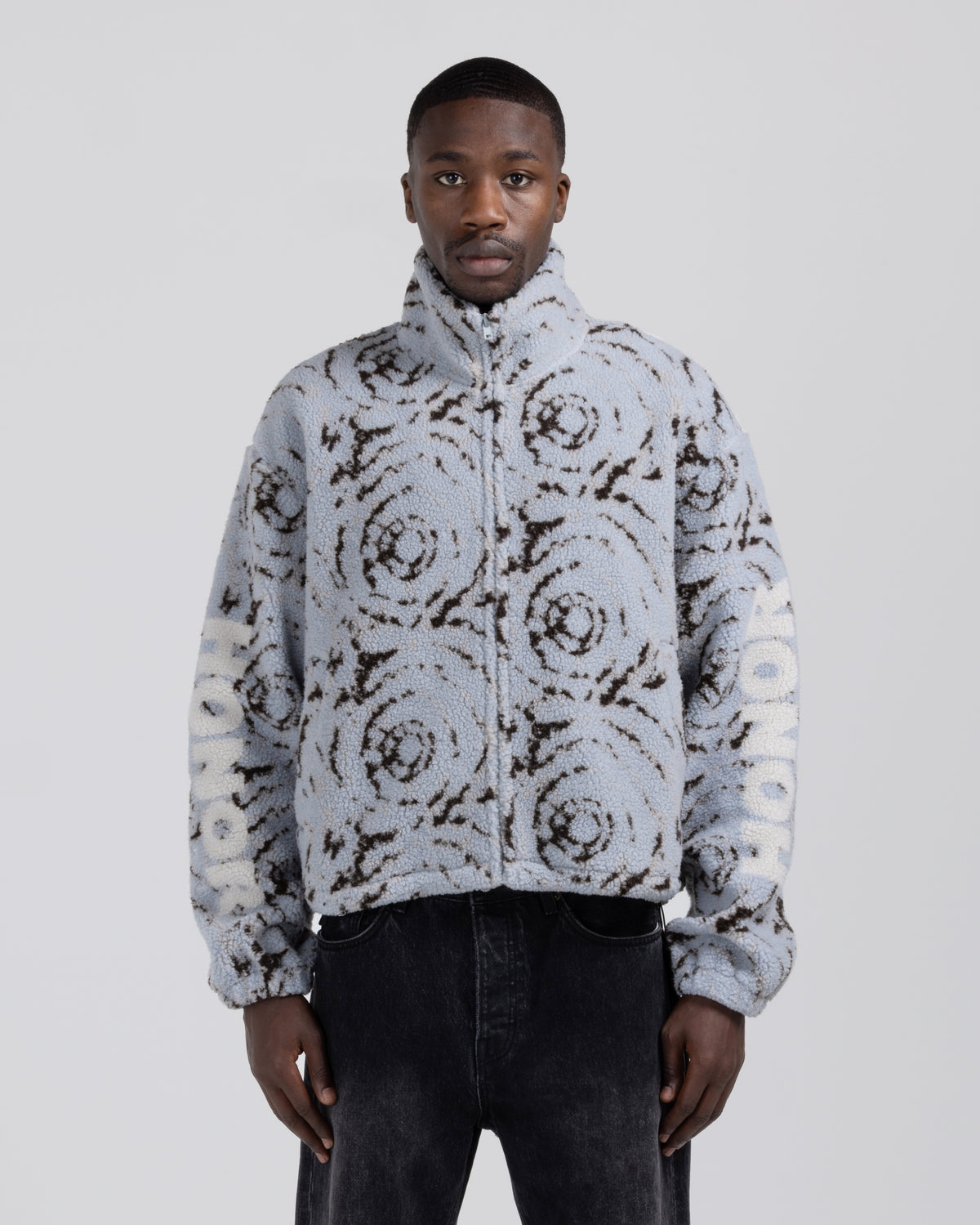 Fleece Full Zip Jacket - Ink Blot