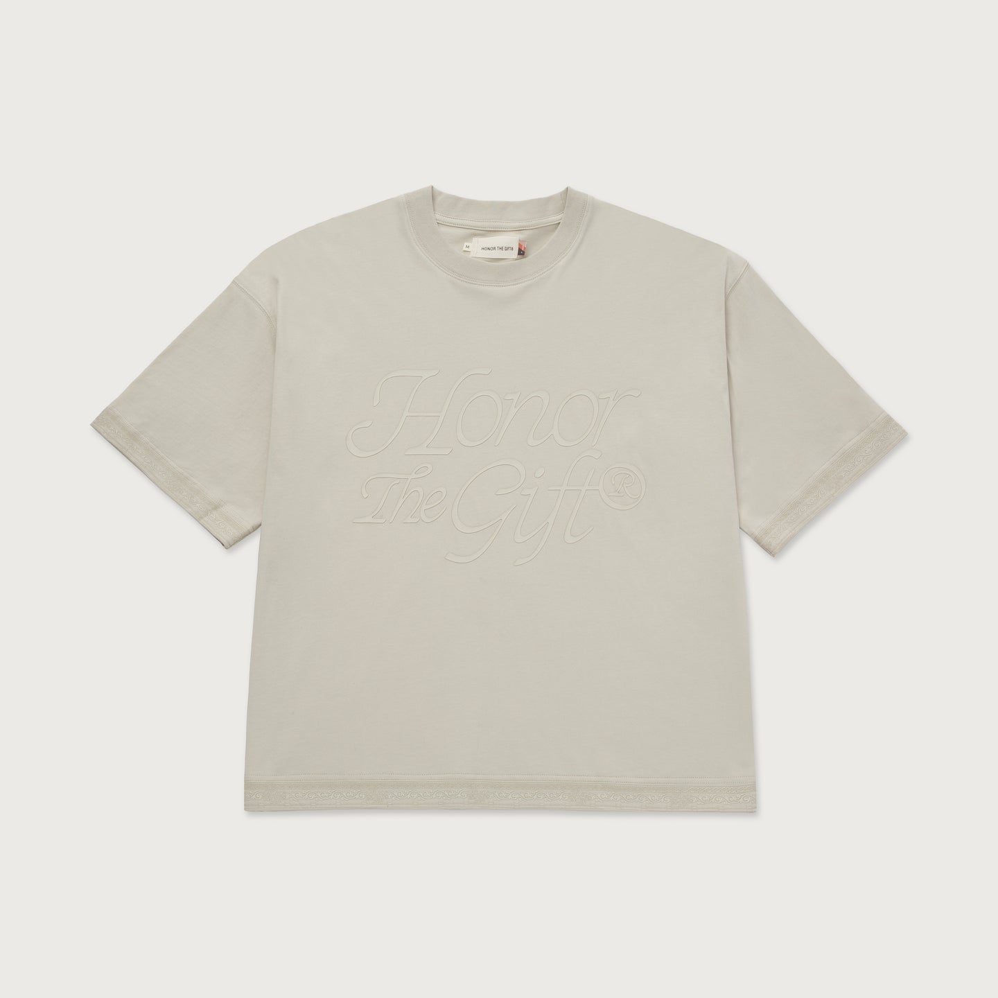 HTG® H Box T-Shirt - Bone