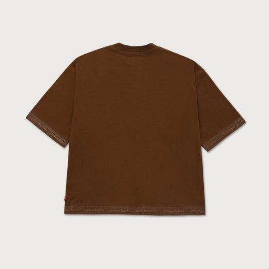 HTG® H Box T-Shirt - Brown