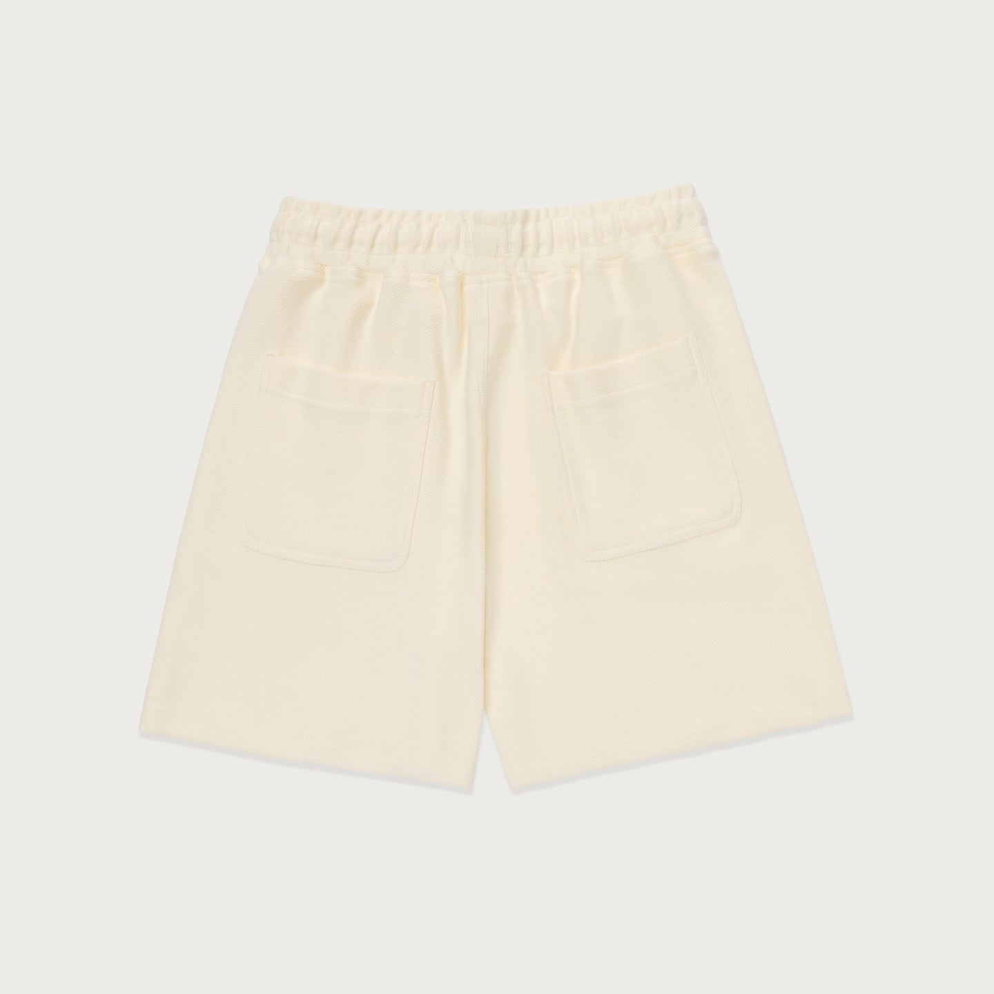 Race Herringbone Short - White