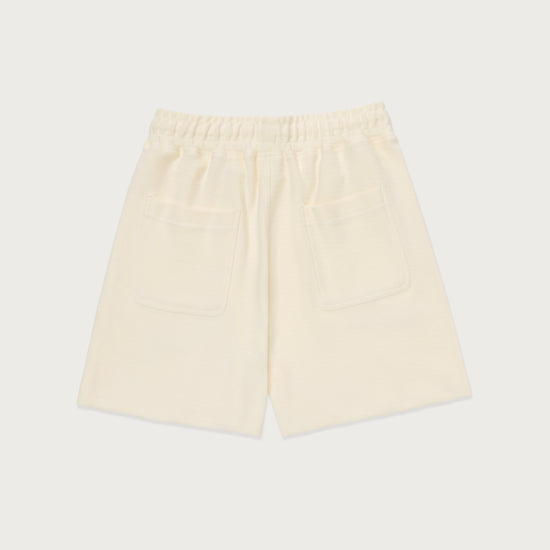 Race Herringbone Short - White