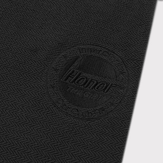 Race Herringbone Sweatpants - Black