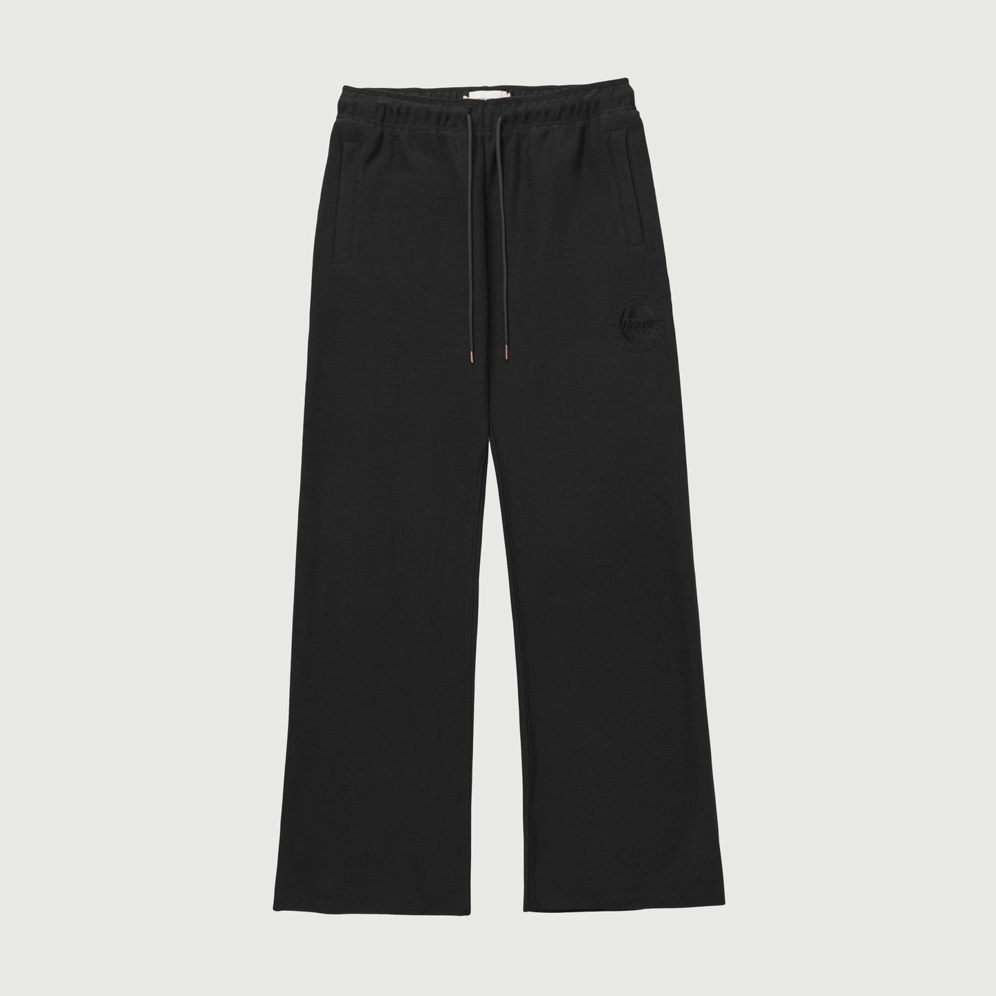 Race Herringbone Sweatpants - Black