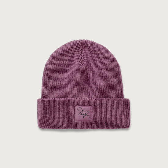 HTG® Script Beanie - Mauve