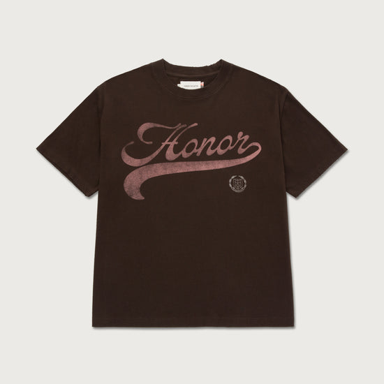 Holiday Script T-Shirt - Black