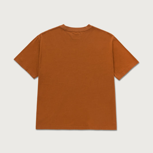 Holiday Script T-Shirt - Copper