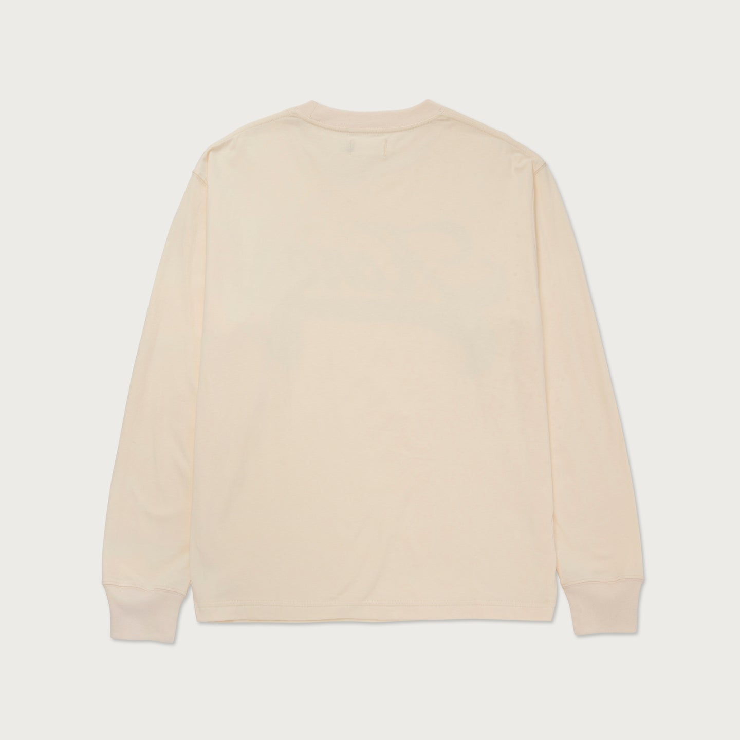 Holiday Script L/S T-Shirt - Bone