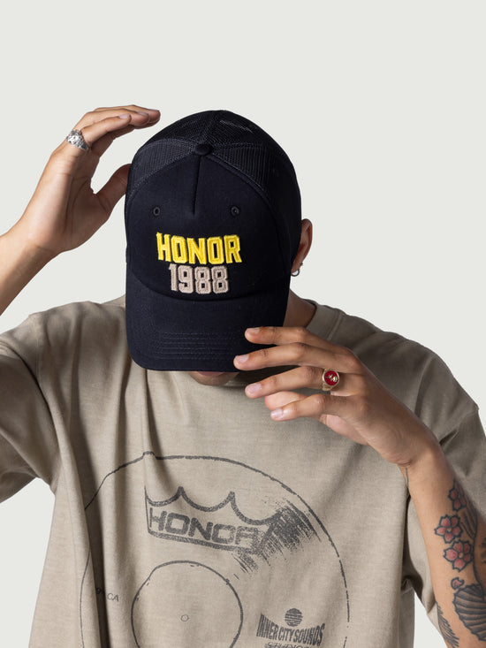 Honor 1988 Trucker Hat - Black