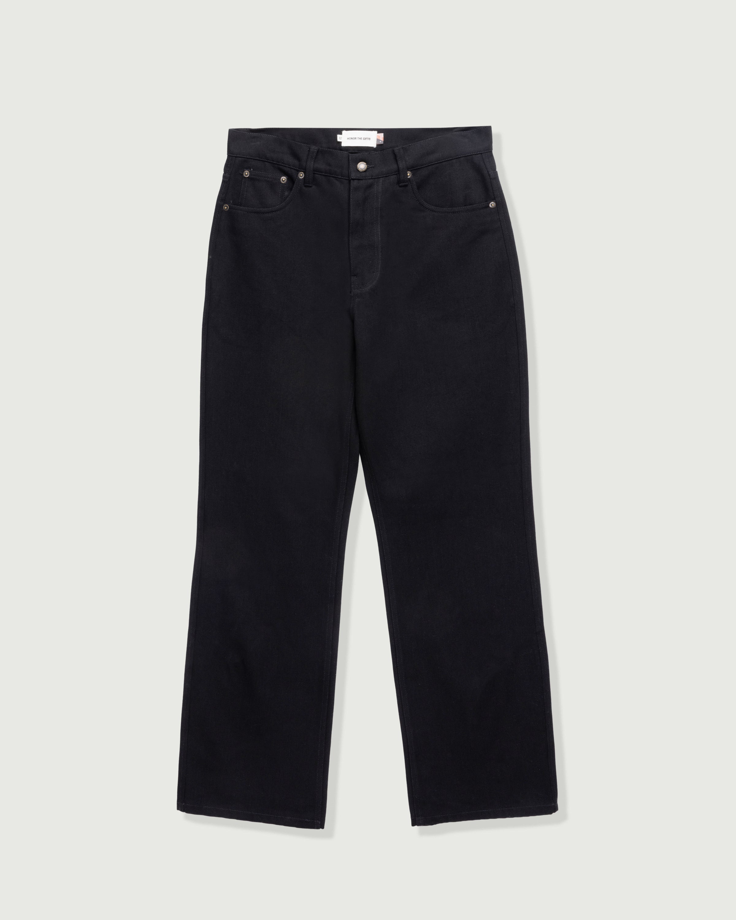 Honor 5 Pocket Denim - Raw Black
