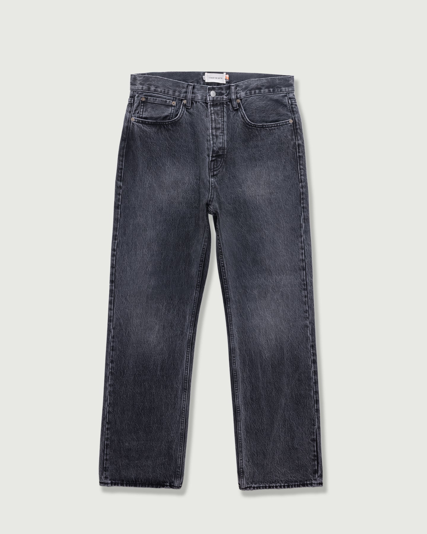 Honor 5 Pocket Denim - Washed Black