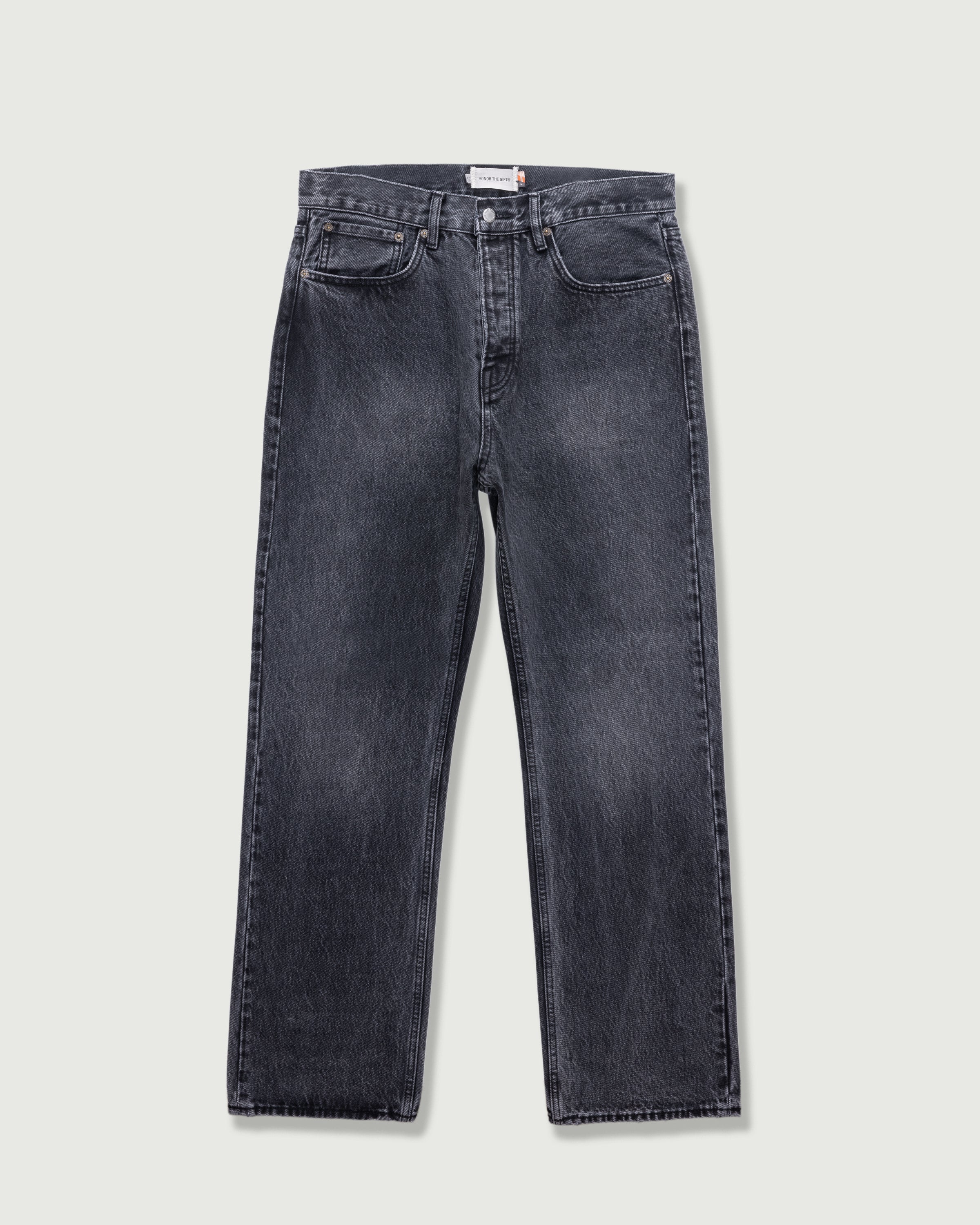 Honor 5 Pocket Denim - Washed Black
