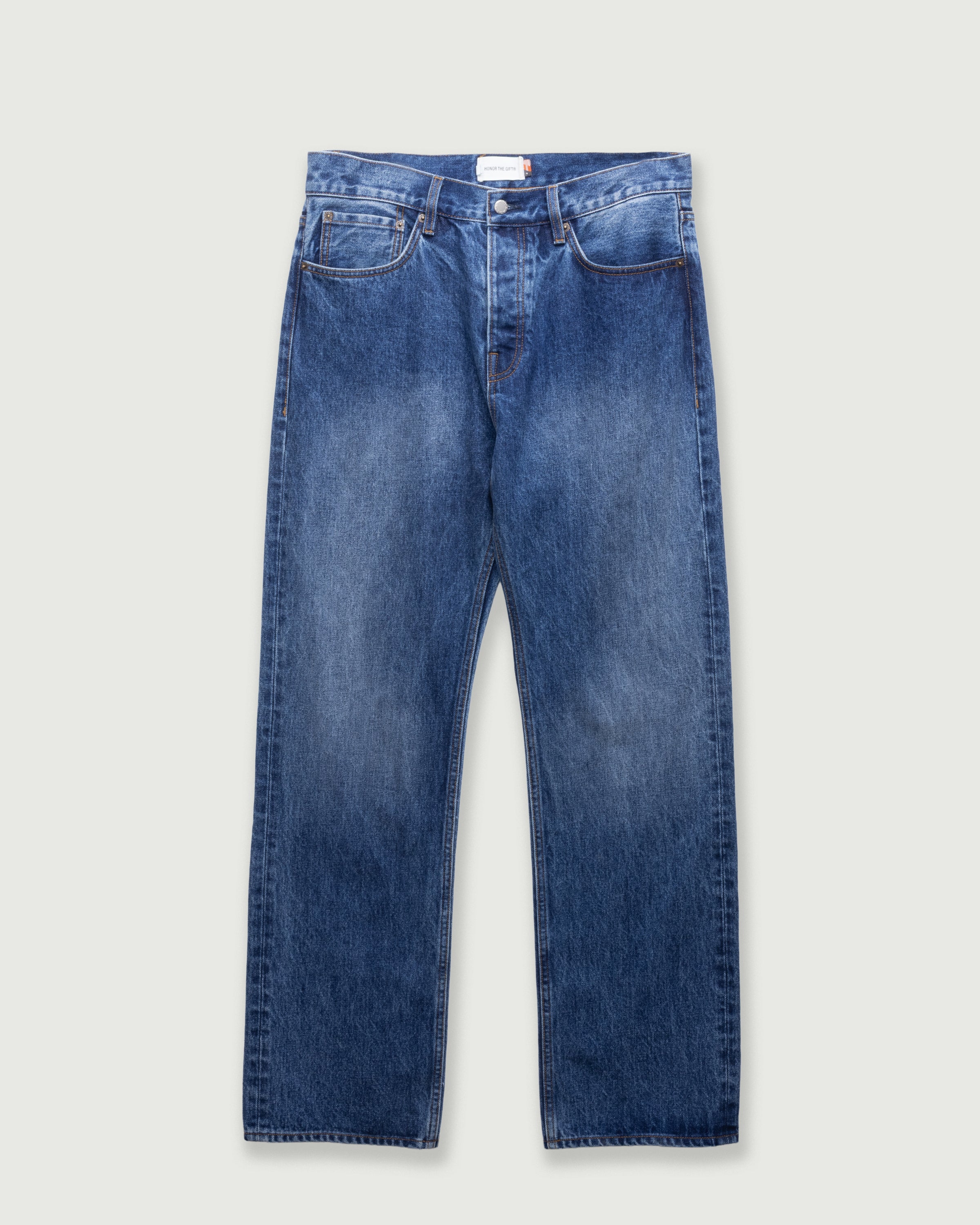 Honor 5 Pocket Denim - Medium Indigo