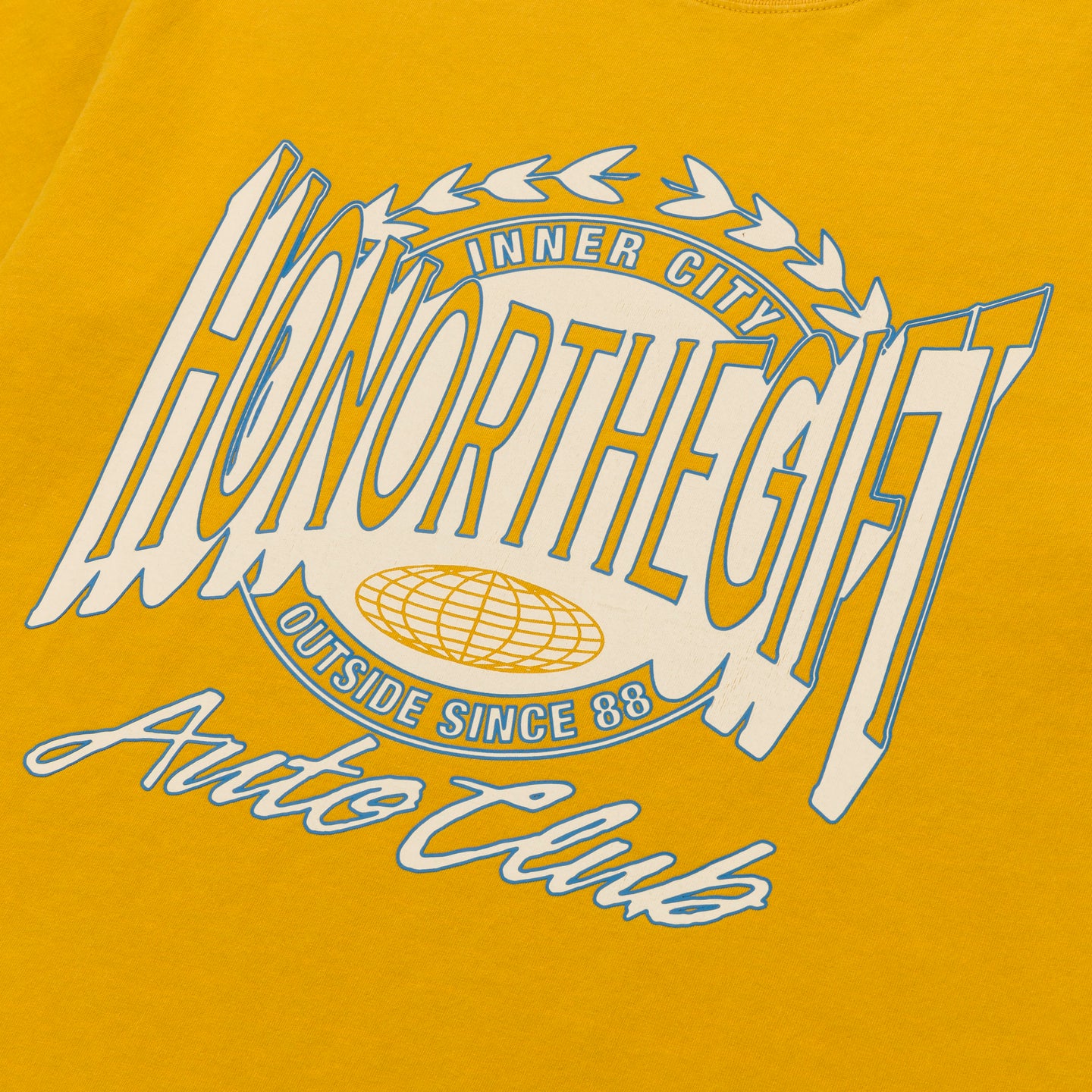 Honor Club Tee - Yellow