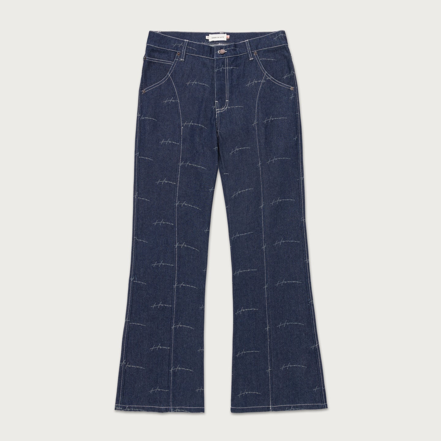 Denim Riding Flare Pant - Indigo