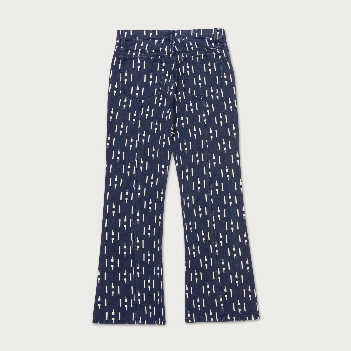 Denim Riding Flare Pant - Navy