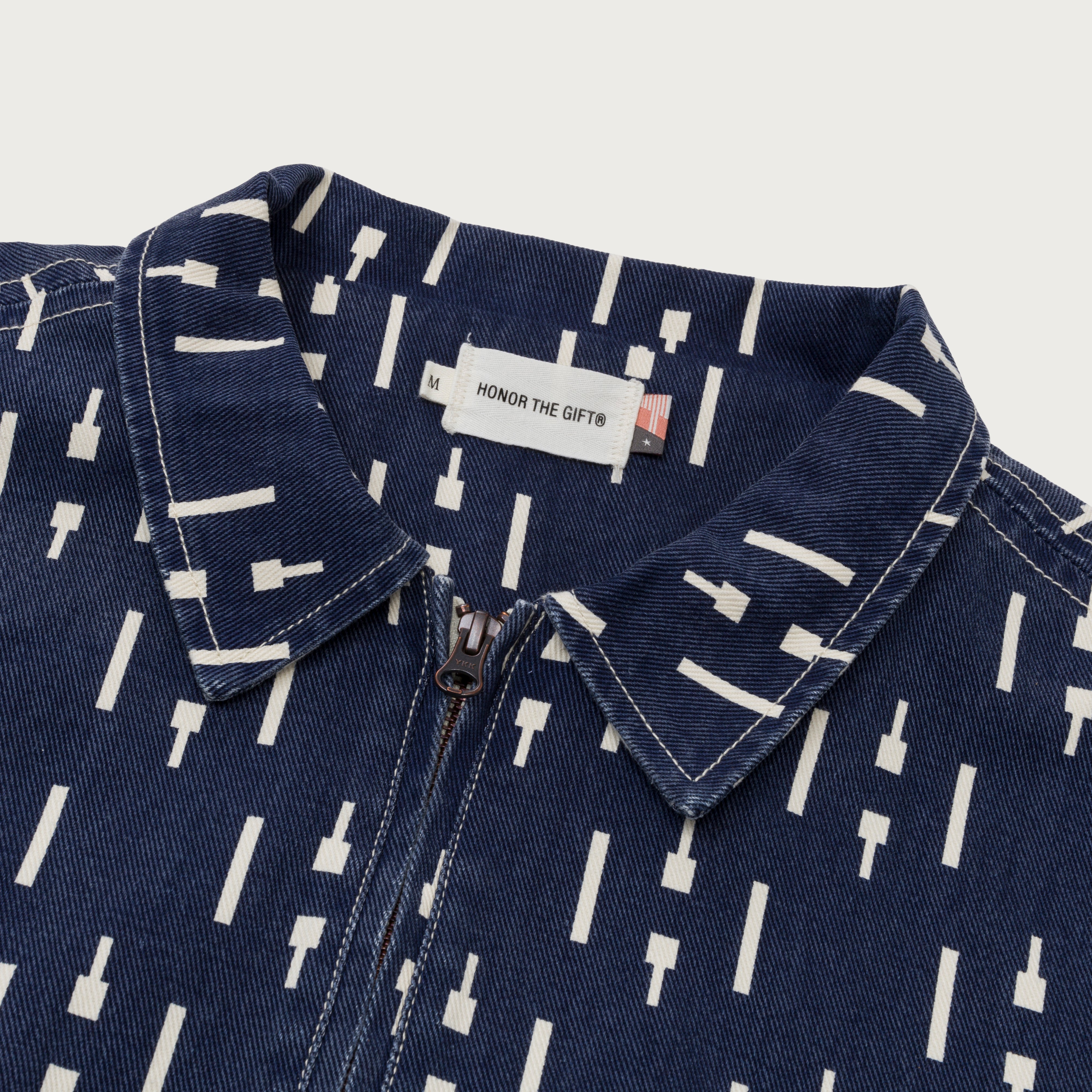 honorthegift デニムジャケット Denim Riding Jacket - Navy – Honor The Gift