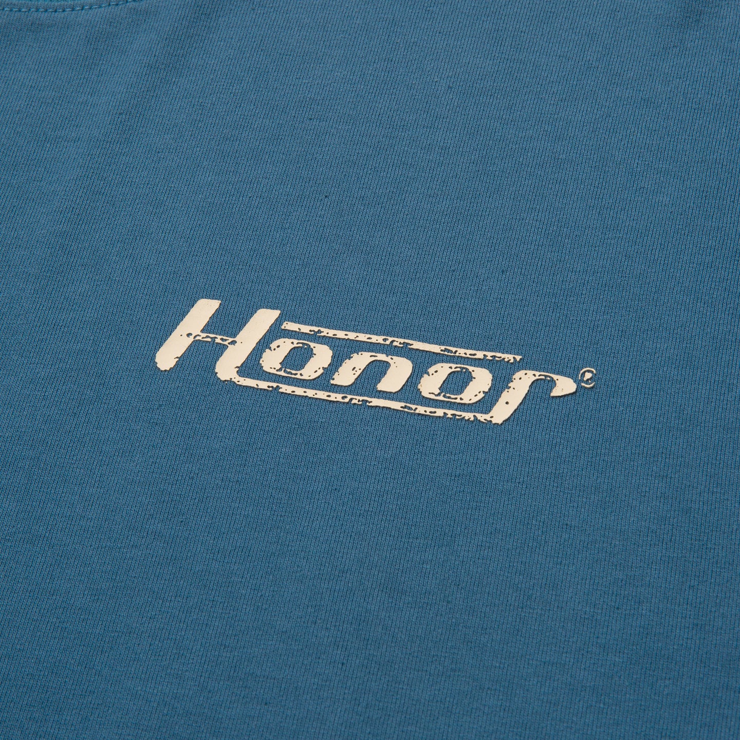 Honor Globe Logo Tee - Blue